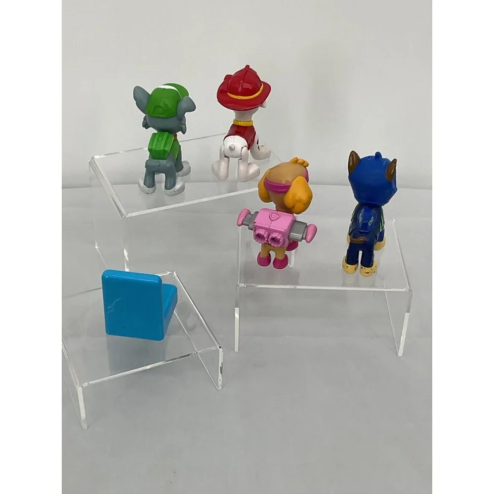 Paw Patrol Rocky Marshall Skye and Chase Figures Cake Toppers